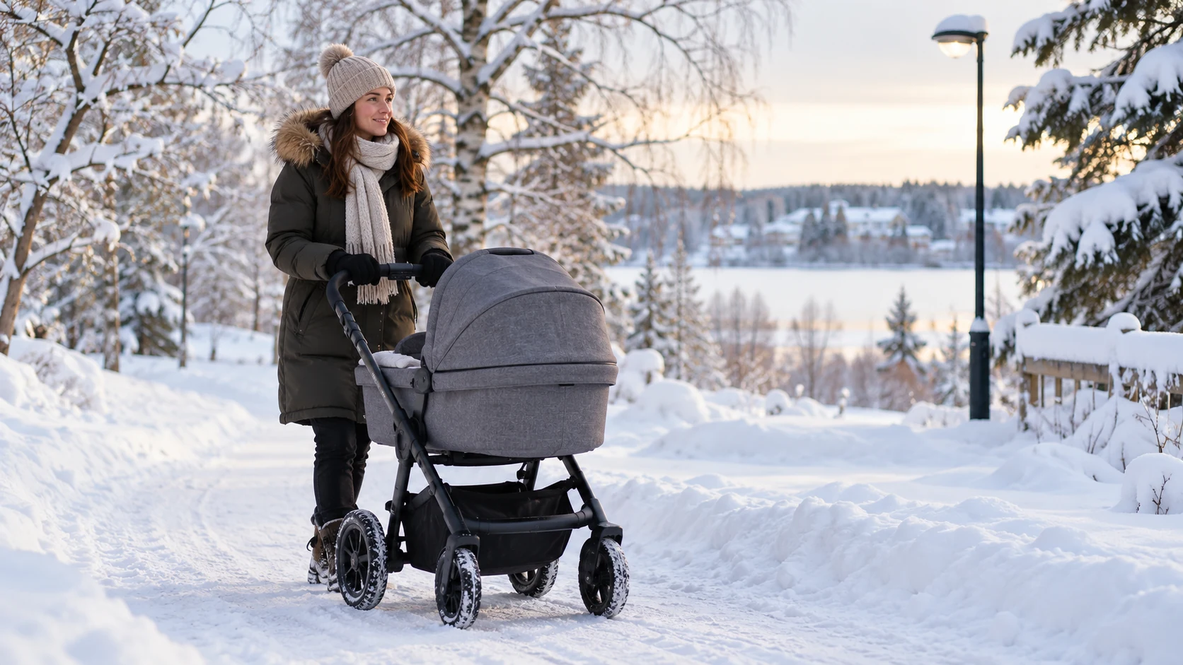 Parhaat lastenvaunut talveen 2026 – 5 vaihtoehtoa lumelle ja talvikäyttöön